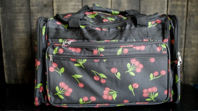 Cherries Duffle Bag All Over Print Duffle Bag Cherry 